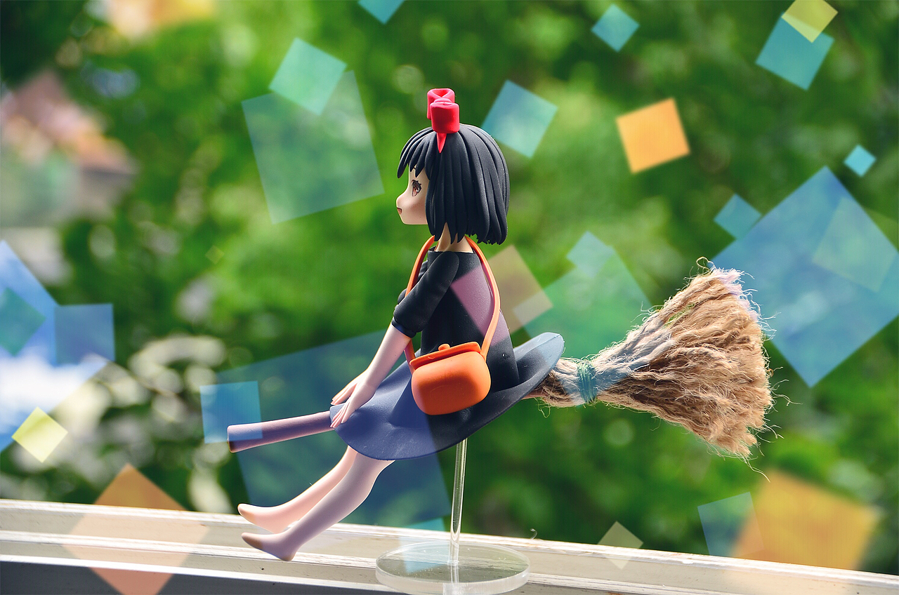 魔女宅急便（图ZOTQ2NjY3NDQ=） - 手办/模玩 - 站酷设计师小鳄鱼cayman酱原创素材 - 站酷ZCOOL