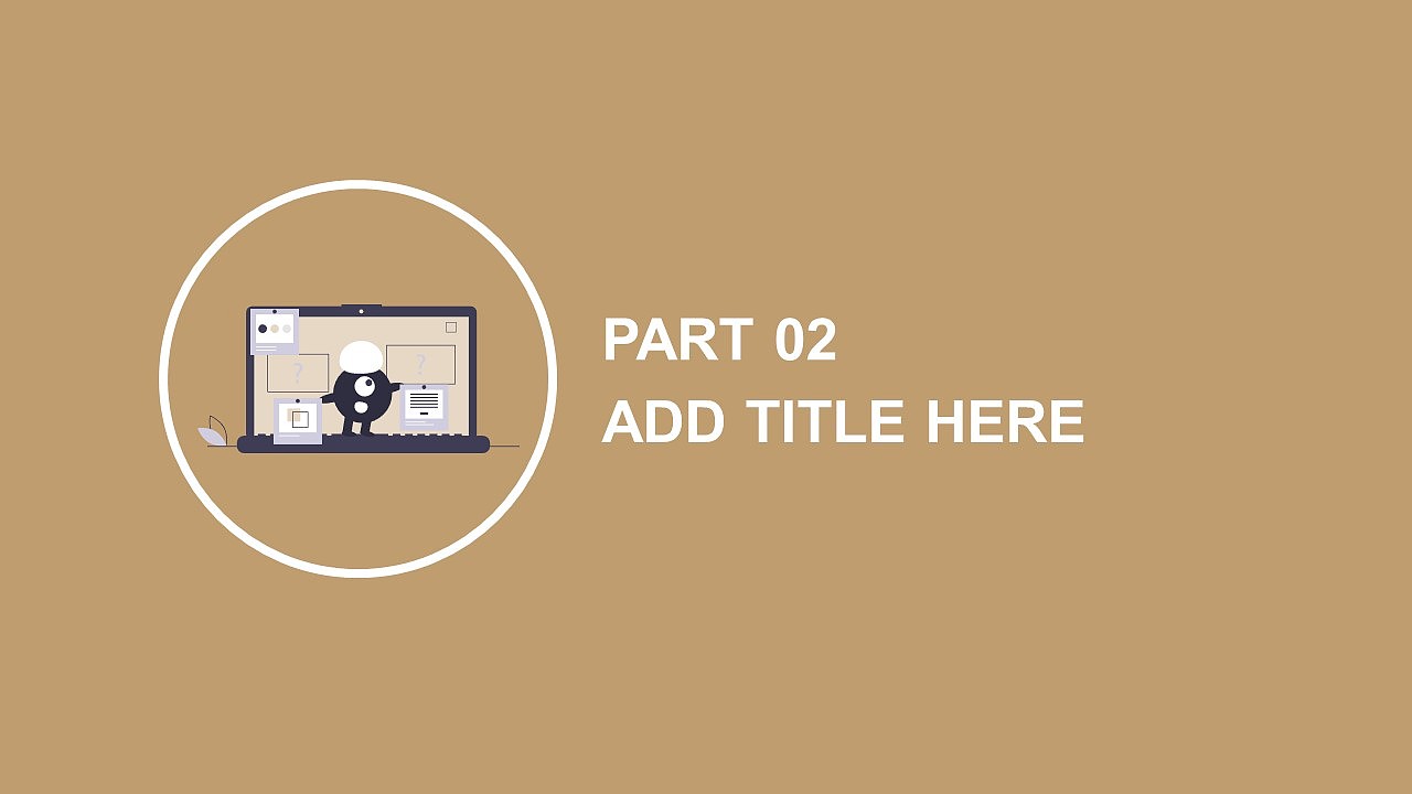 扁平风格棕色PPT模版（图ZMjA1OTg5MDA4） - PPT/Keynote - 站酷设计师锦乡悦文房原创素材 - 站酷ZCOOL