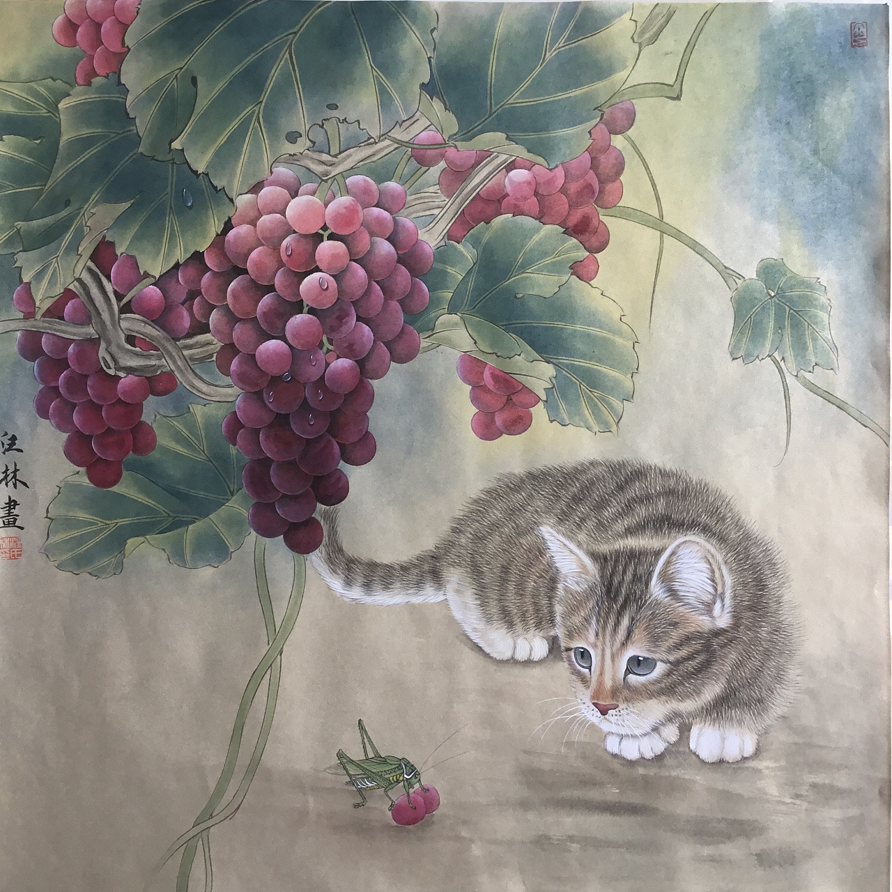 画家汪林工笔画作品|纯艺术|绘画|汪林wl - 原创作品 - 站酷 (zcool)