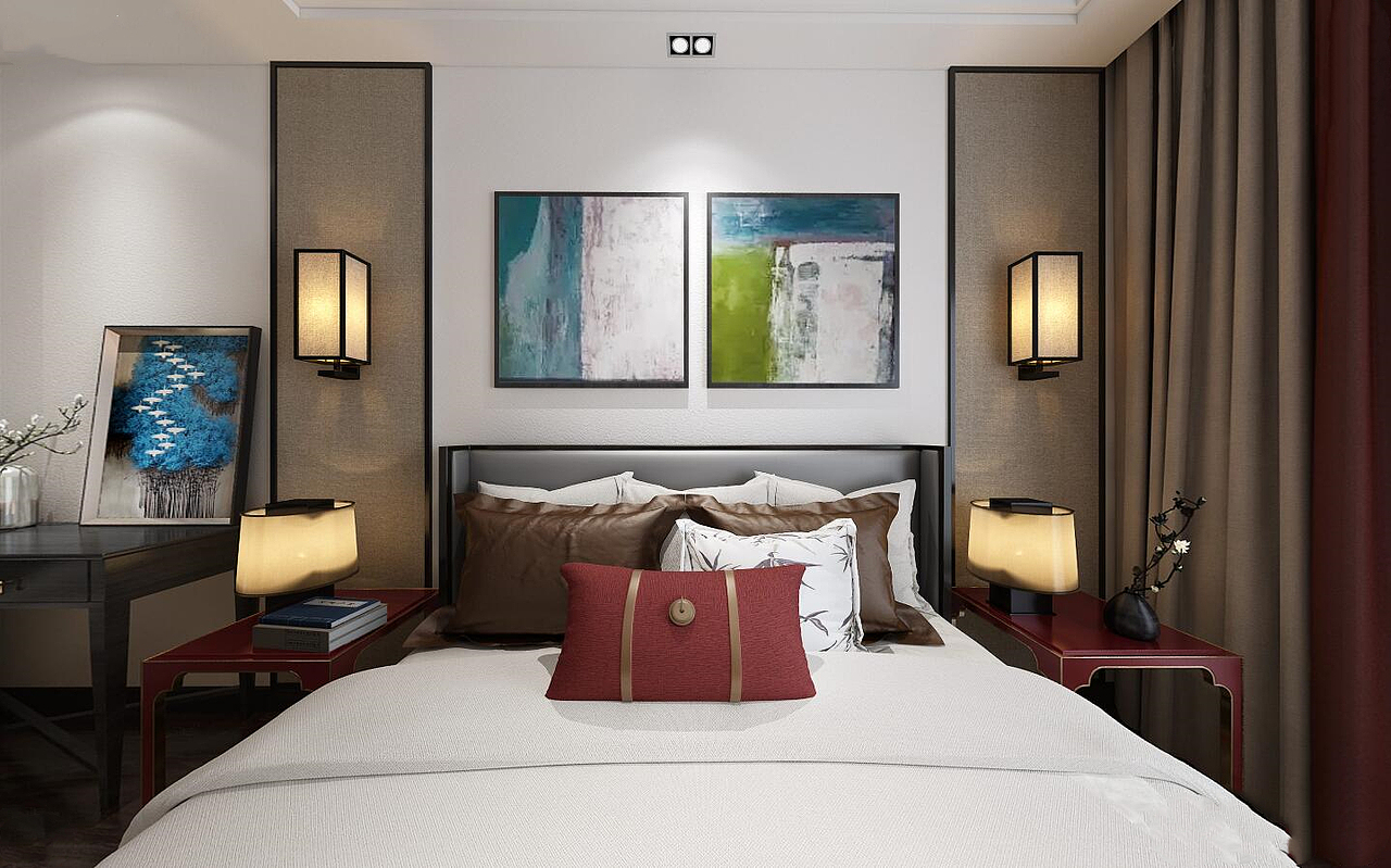 龙湖开元260㎡新中式风格装修案例