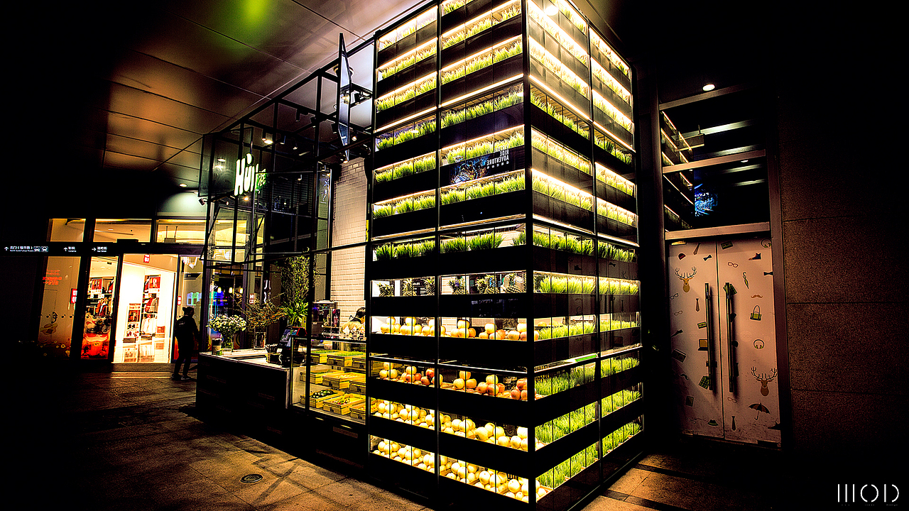 HUN混合果汁 空间设计（图ZOTIzNzUwMDA=） - 家装设计 - 站酷设计师MOD设计实验室原创素材 - 站酷ZCOOL