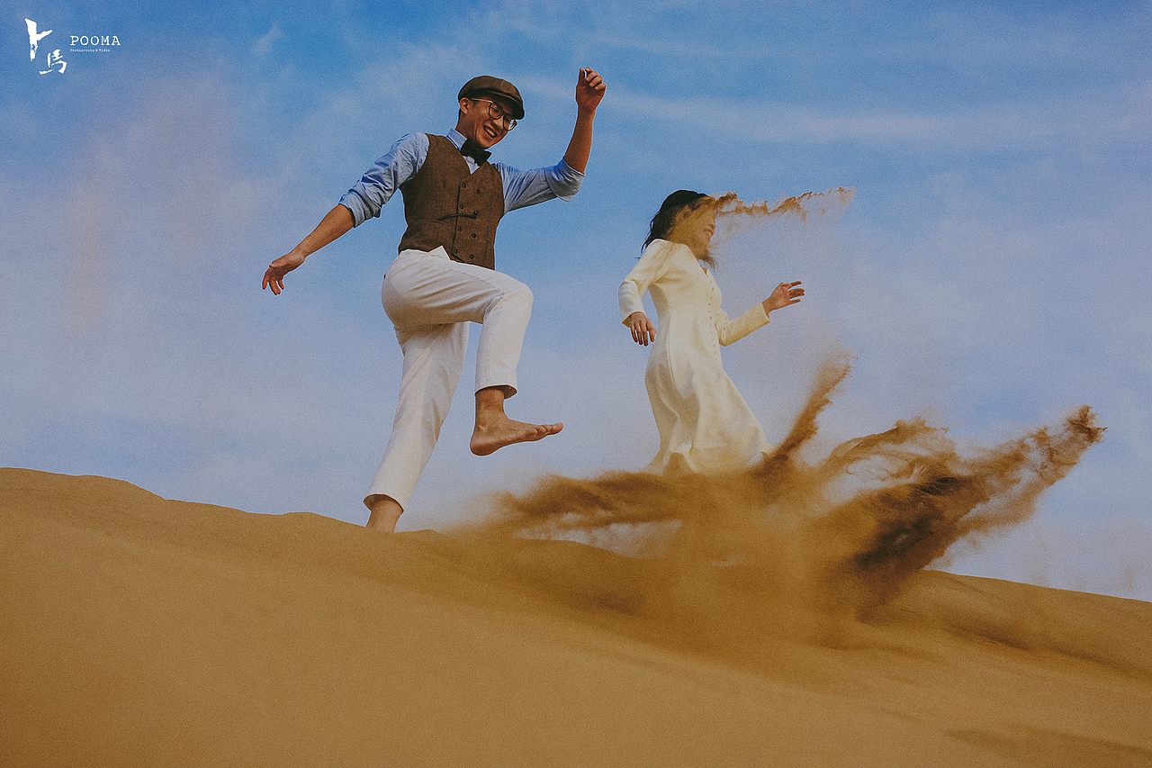 这个舒服得令人跺脚的季节，我曾遇到你们 | 额济纳旗（图ZMjMxODU2OTIw） - 人像摄影 - 站酷设计师Pooma卜马原创素材 - 站酷ZCOOL