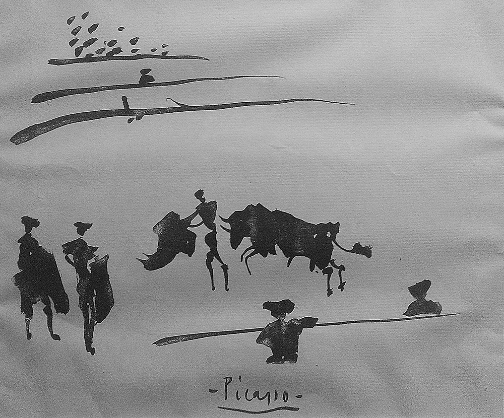 毕加索-斗牛系列