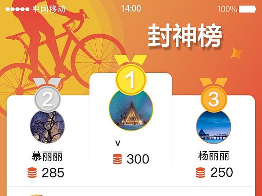 排行榜（個(gè)人主頁-ZMzQ3NzY0NDg=） - APP界面 - 站酷設(shè)計(jì)師云亦思虞原創(chuàng)素材 - 站酷ZCOOL