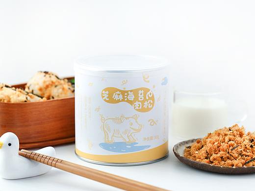 芝麻海苔肉松包装