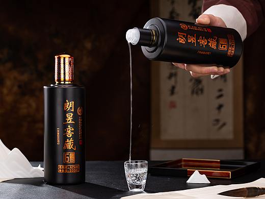 白酒拍摄