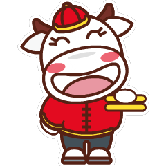 牛小牛2021新年微信表情包（图ZMjQyMDk0Njky） - 网络表情 - 站酷设计师塞尚狸猫_Lemo原创素材 - 站酷ZCOOL
