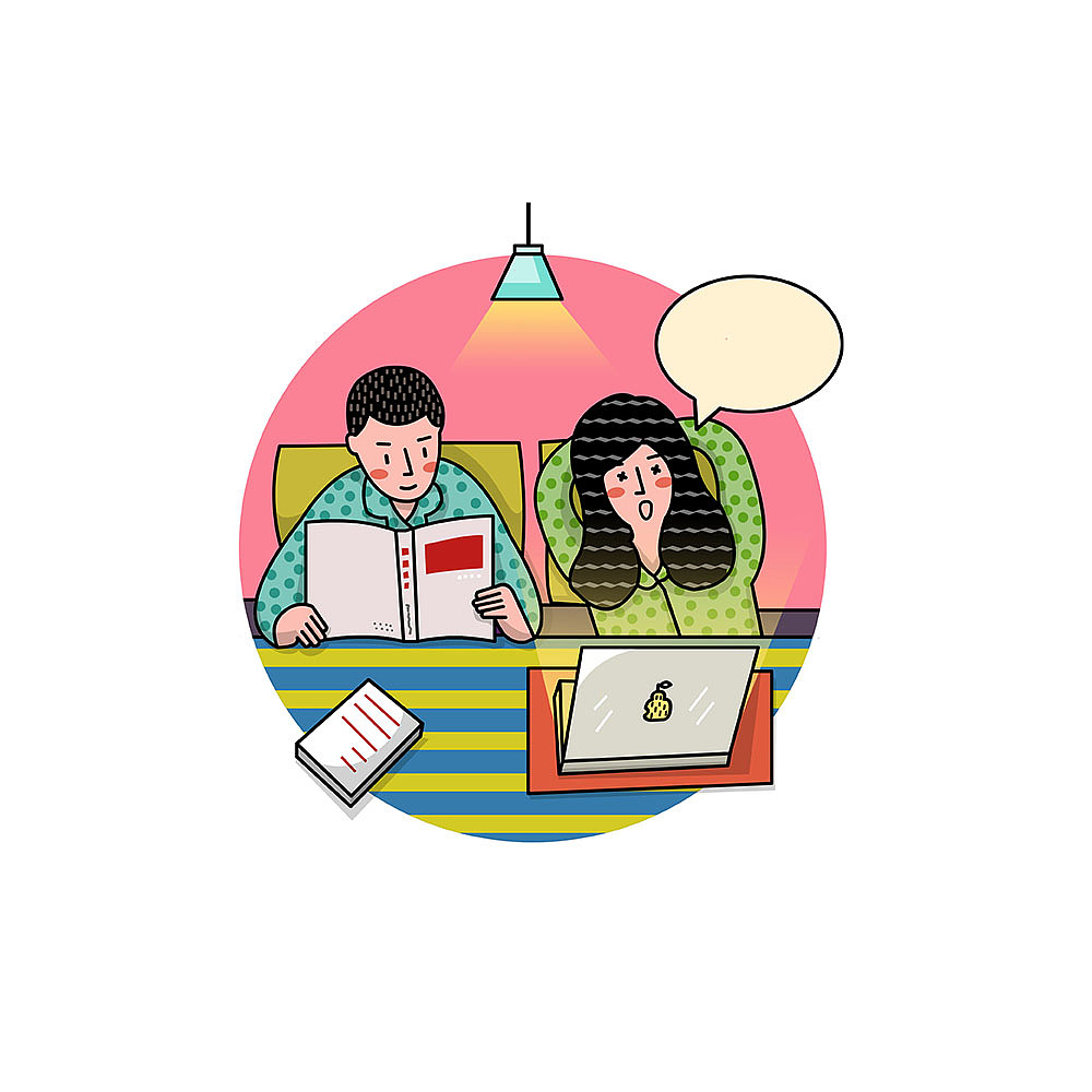 陪伴是最长情的告白（图ZNjA2NzU5OTI=） - 商业插画 - 站酷设计师crysta1211原创素材 - 站酷ZCOOL