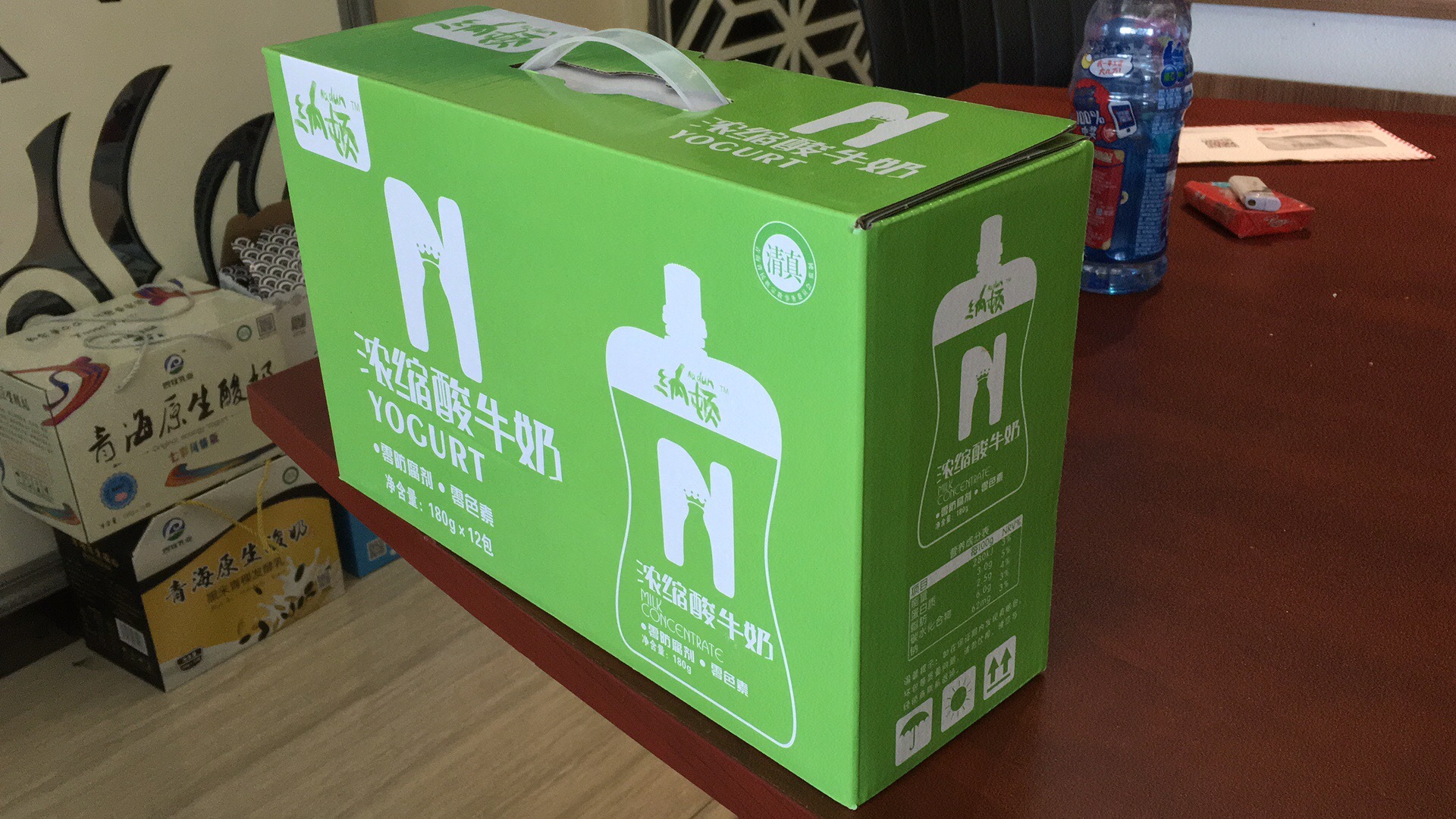 姑舅酸奶 七彩酸奶 自立袋酸奶