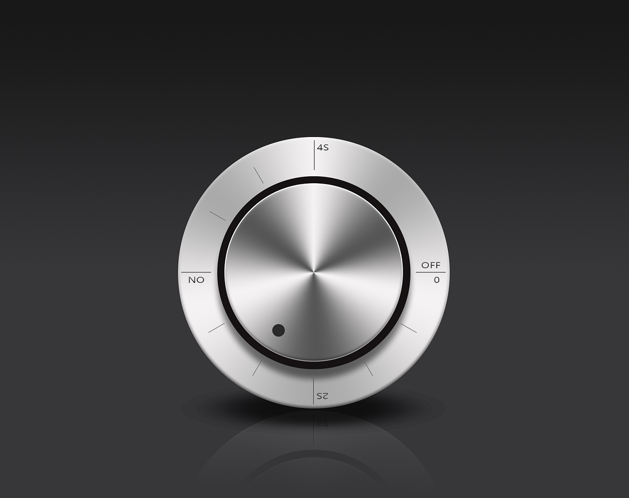 平面设计之金属按钮