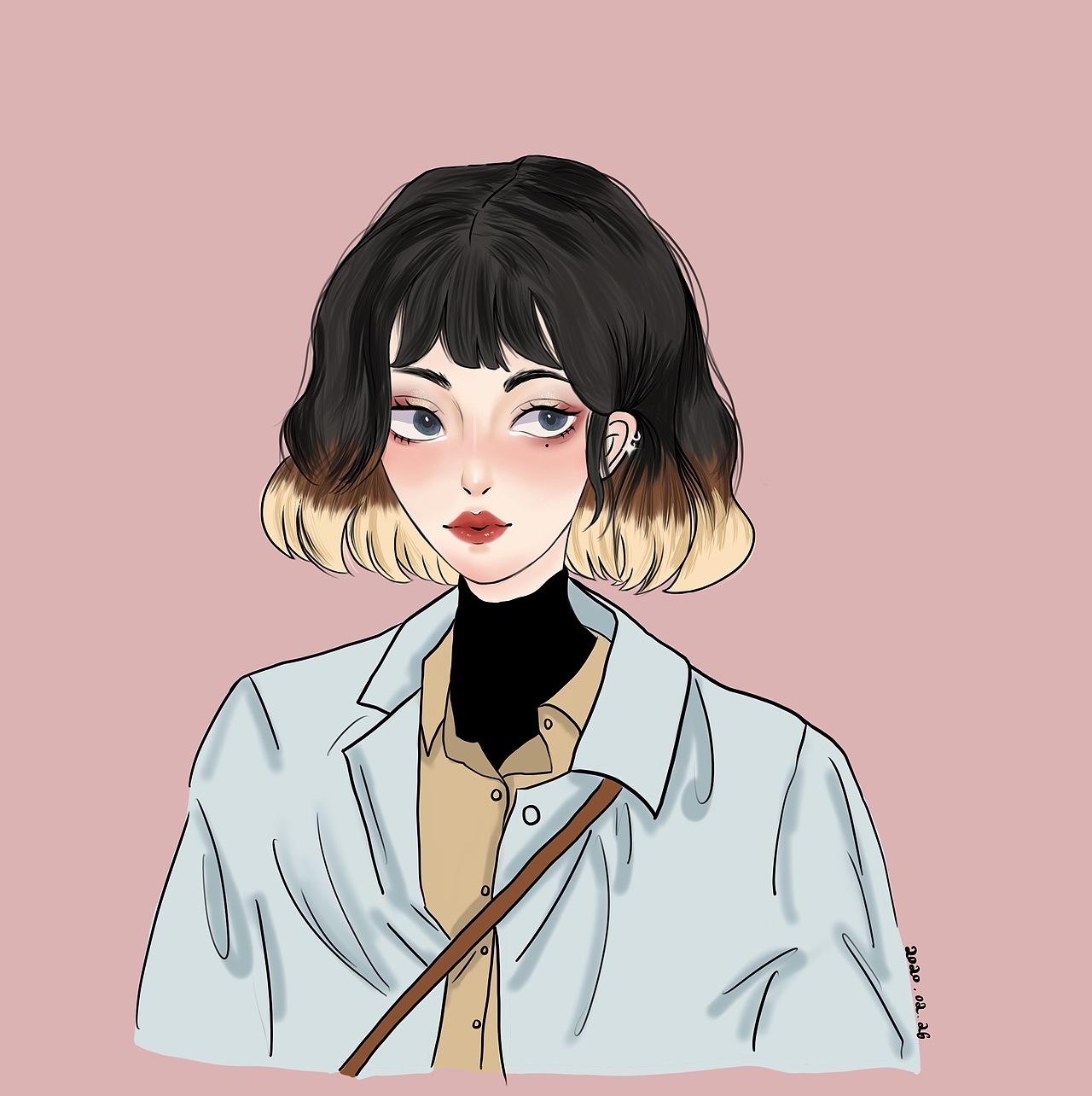 Procreate头像练习