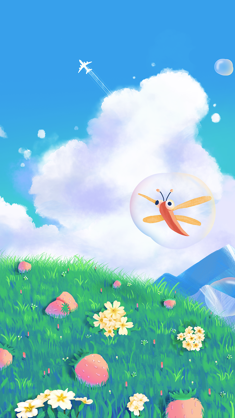 乐划锁屏 | 梦幻泡泡园（图ZMjY2MjEwNTQ4） - 海报 - 站酷设计师嘉嘉0原创素材 - 站酷ZCOOL