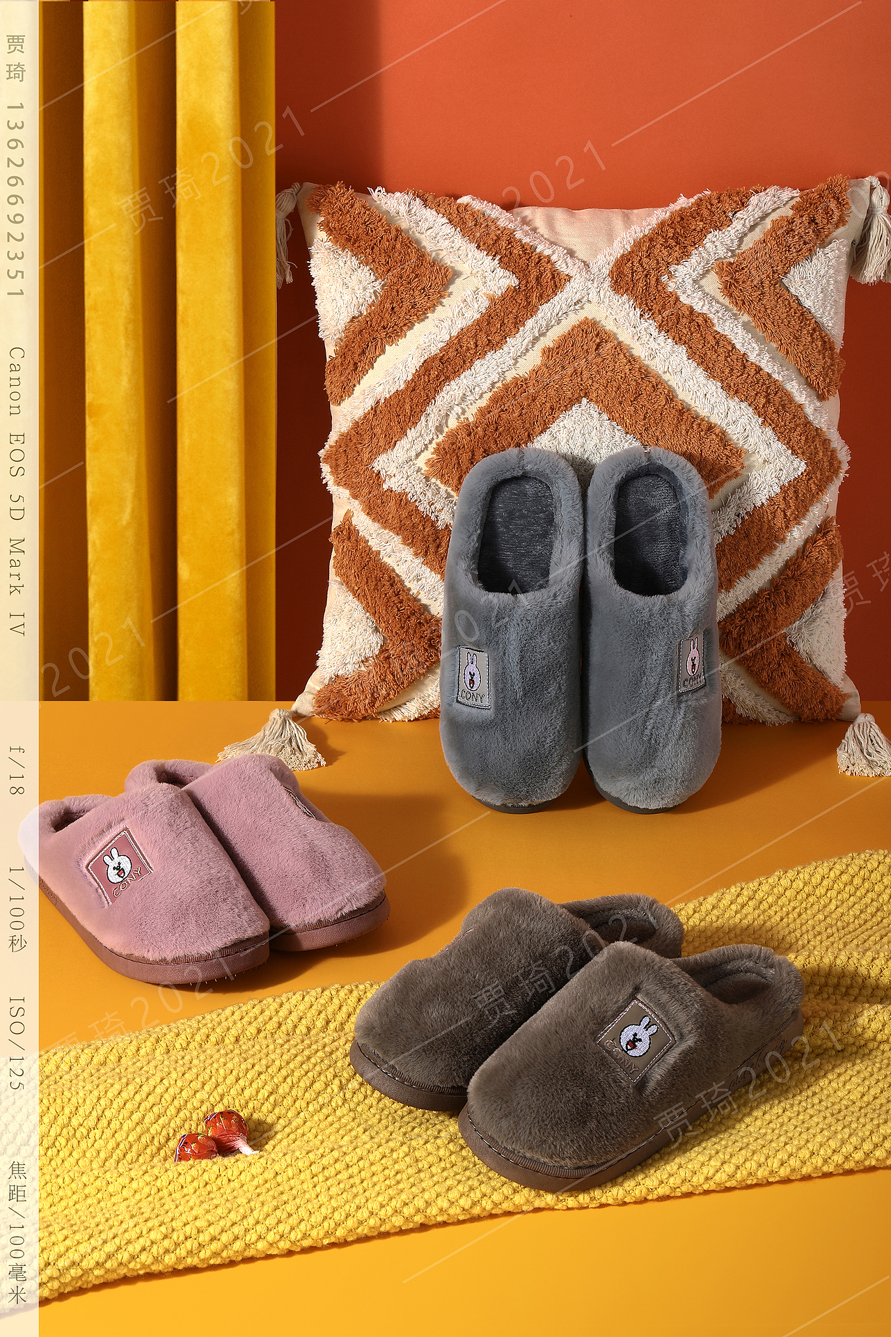 棉拖鞋拍摄（图ZMjY5Njk4MjQw） - 产品摄影 - 站酷设计师贾琦原创素材 - 站酷ZCOOL