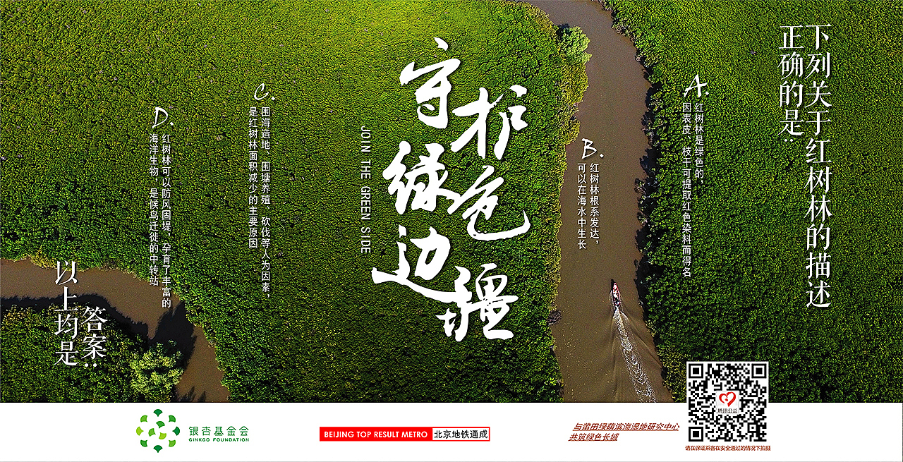银杏公益海报