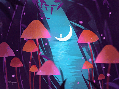 插画篇-梦幻之旅系列（图ZMTIxODQ0Mjgw） - 创作习作 - 站酷设计师风绽原创素材 - 站酷ZCOOL