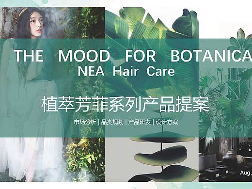植萃芳菲系列产品提案（氨基酸香氛洗护包装设计）PPT