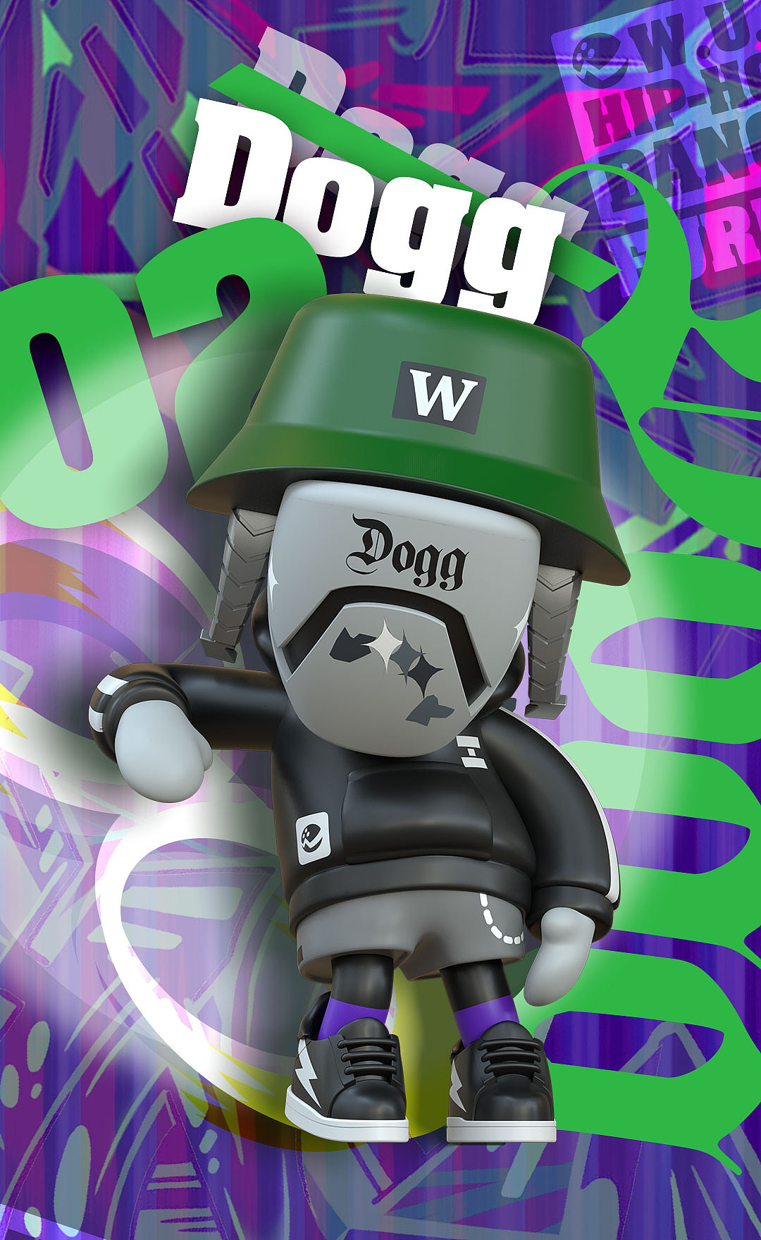 设计分享wazzupbaby变色龙furies街舞系列