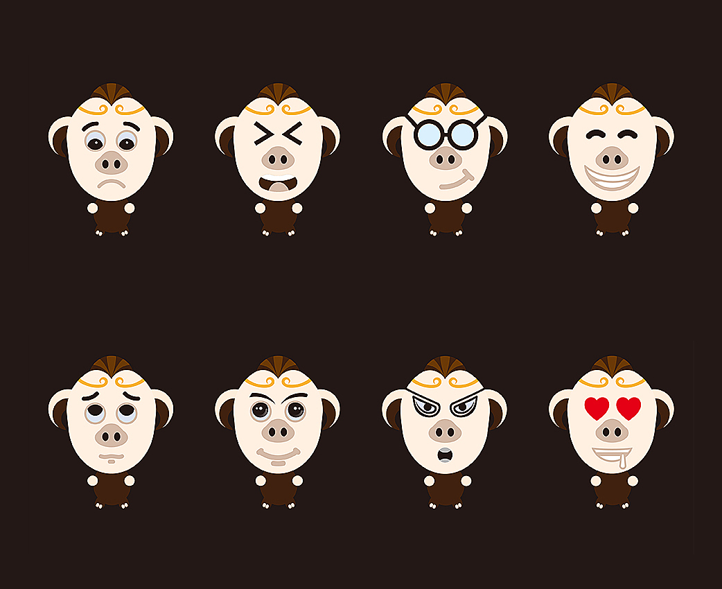 画了十几个手绘稿,没扫描仪,手机像素又不行,就没发上来,直接发个做好的,凑乎着看吧。