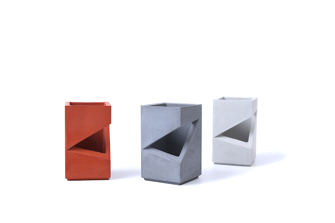 觉一·清水混凝土【Da Da笔筒】（图ZMjM0MDQ2MTky） - 其他工业/产品 - 站酷设计师觉一FONE原创素材 - 站酷ZCOOL