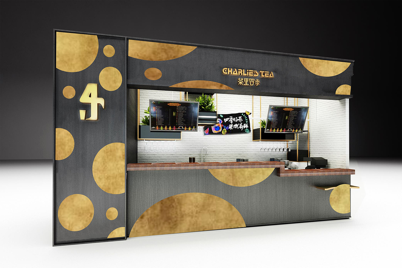 管井案例丨 茶里四季（品牌视觉+店铺整体落地）（图ZMTU4NjA1MzA0） - 品牌 - 站酷设计师管井原创素材 - 站酷ZCOOL