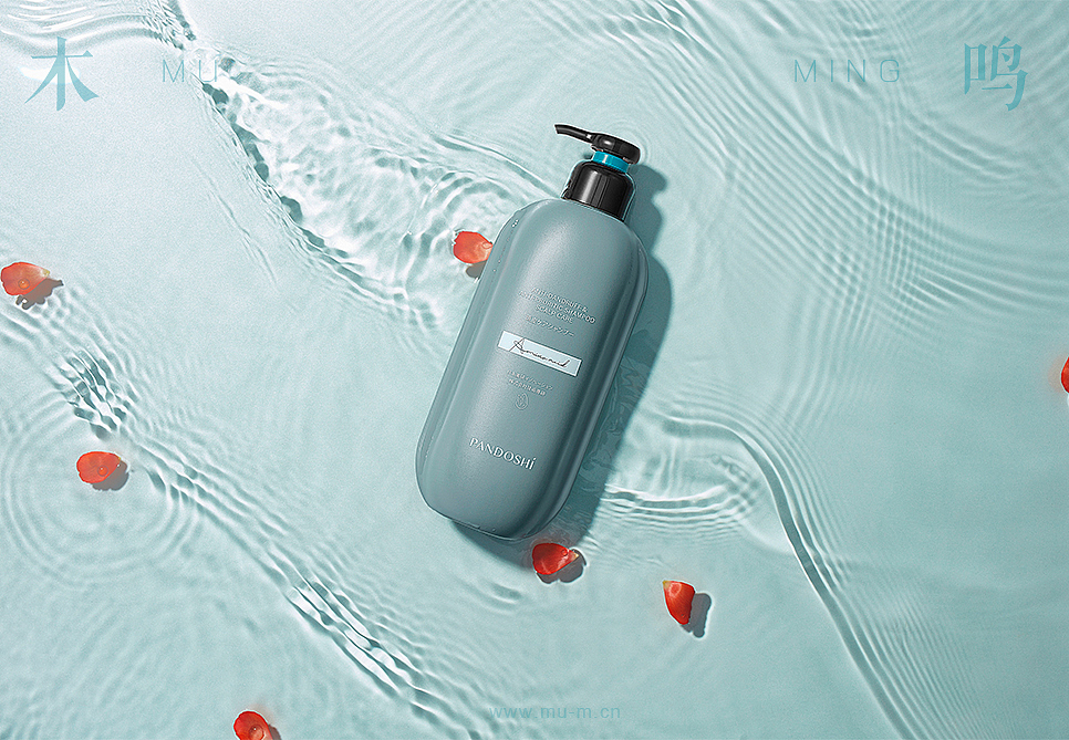 PANDOSHI -化妆品静物场景摄影白底拍摄精修图