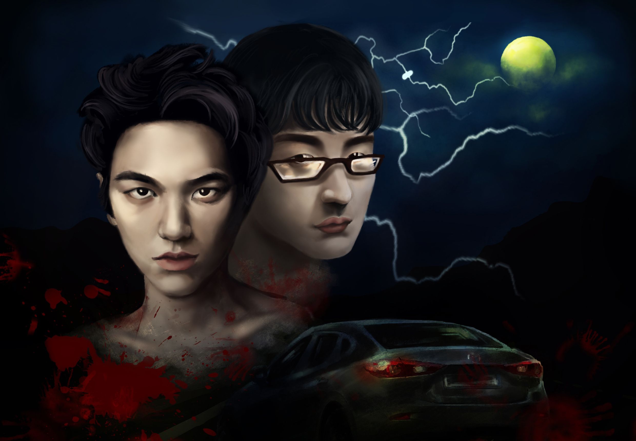 悬疑小说插图《另一个可能》《牛仔》