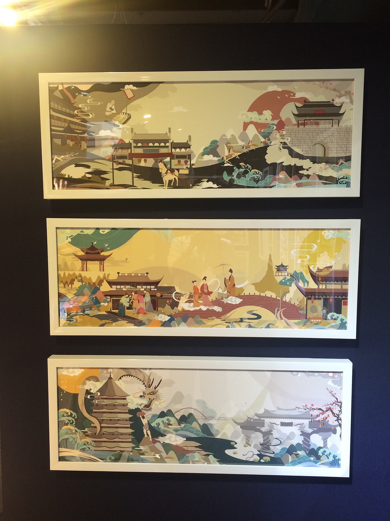 西湖十景---毕业设计展览(图ZNTA4Mzk4MTI=) - 商业插画 - 站酷设计师芥末洋葱原创素材 - 站酷ZCOOL
