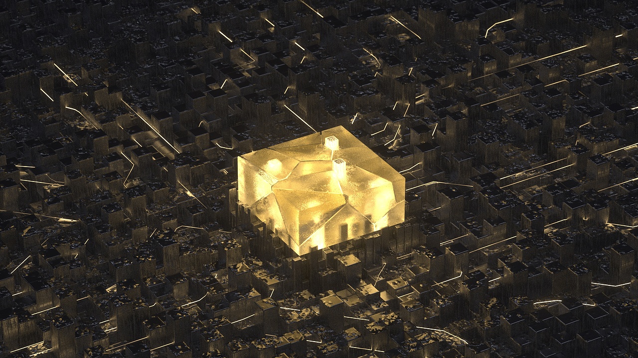 jsplacement+octane+ae+cinema4d，其实在站酷上这个题材都被做烂了。今天闲下来试试，真是很简单且出效果