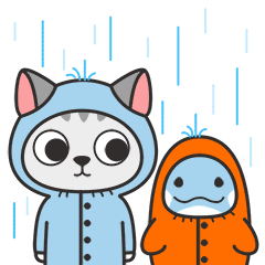 【微信贴纸】猫小爷和虎小鲸4（图ZOTAyMjY2NTI=） - 网络表情 - 站酷设计师ikutabb原创素材 - 站酷ZCOOL