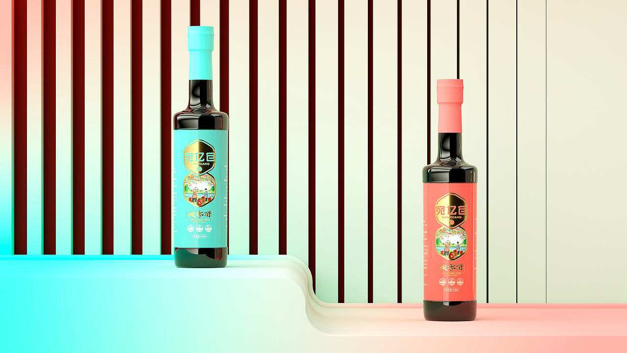 酸中带甜 盛世桃颜丨宛亿仓桃香醋