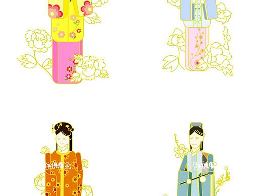 金陵十二钗(薛宝钗,林黛玉,史湘云,妙玉)