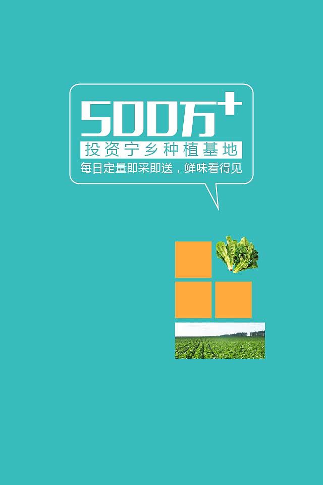 Banner| 手机app开屏食物海报2