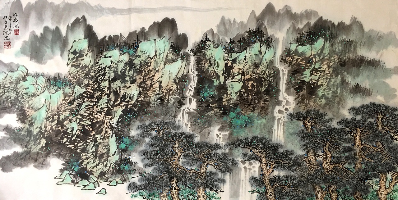 shanshui（图ZMTM0ODE3MDY4） - 绘画 - 站酷设计师dezhongfan原创素材 - 站酷ZCOOL