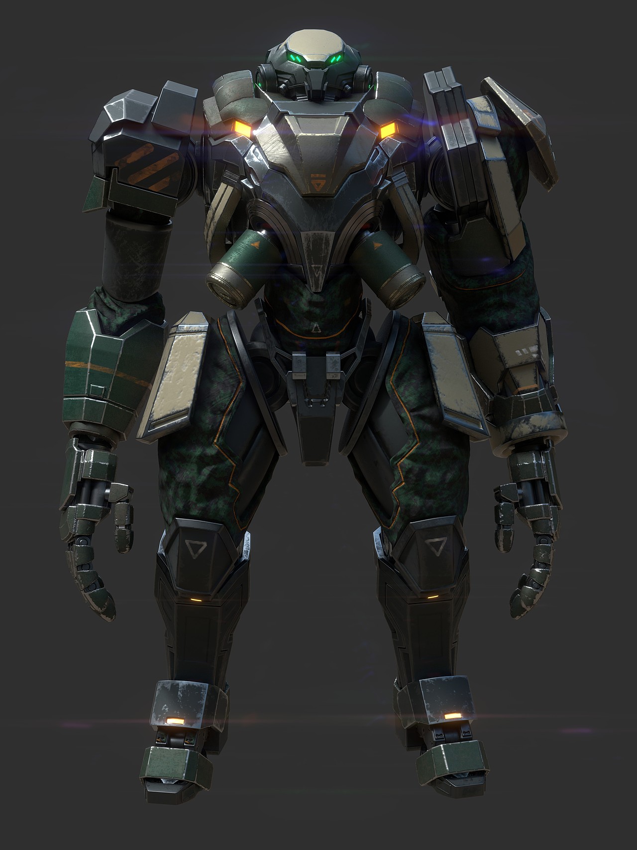 机甲士兵|三维|机械/交通|逝魂画心_原创作品-站酷zcool