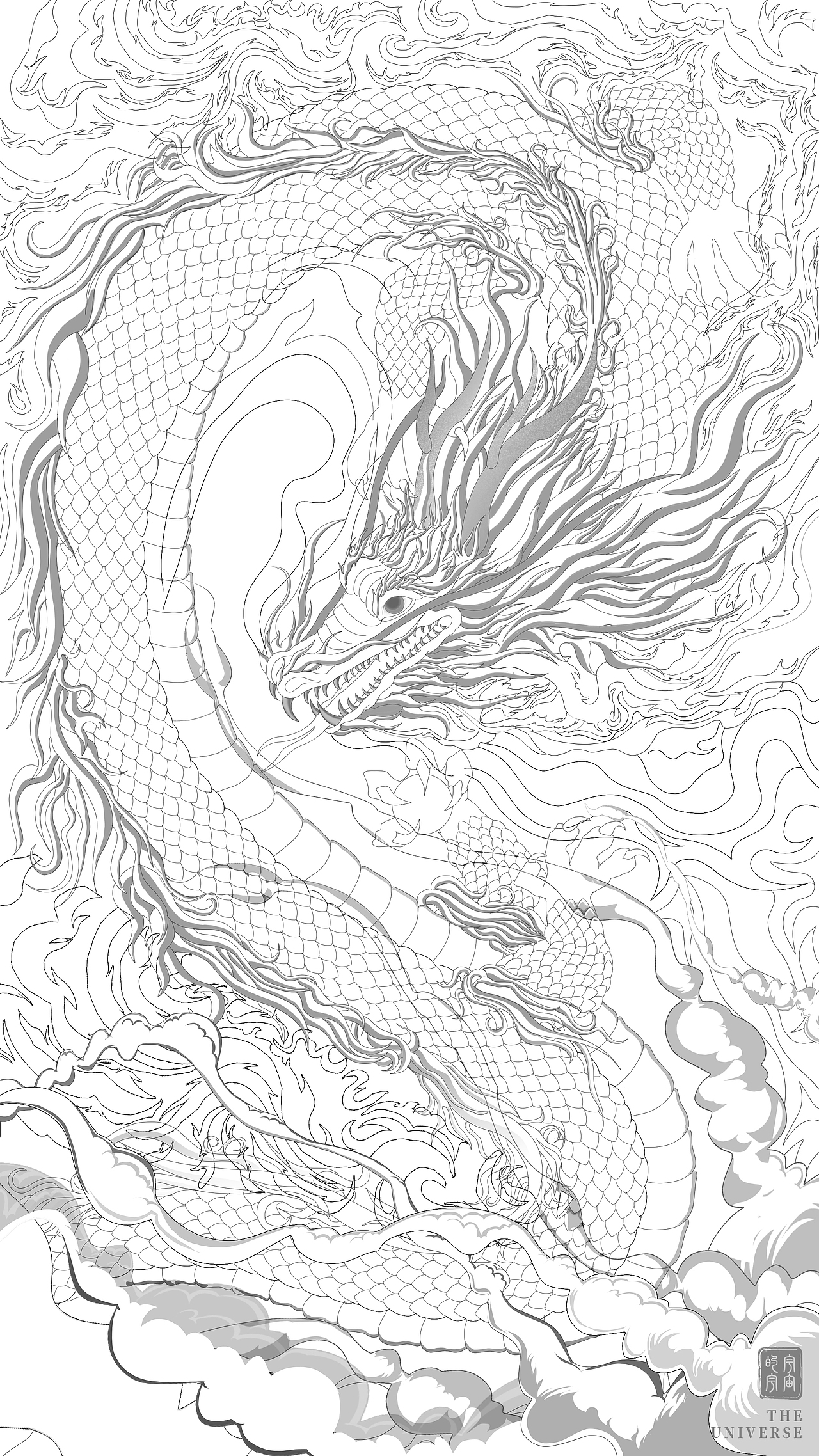 龙魂（图ZMjgyNjU5ODk2） - 商业插画 - 站酷设计师画月亮的宇原创素材 - 站酷ZCOOL