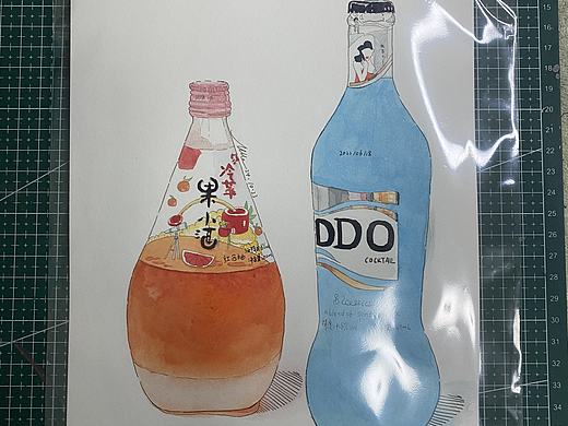 钢笔淡彩｜02:想象的