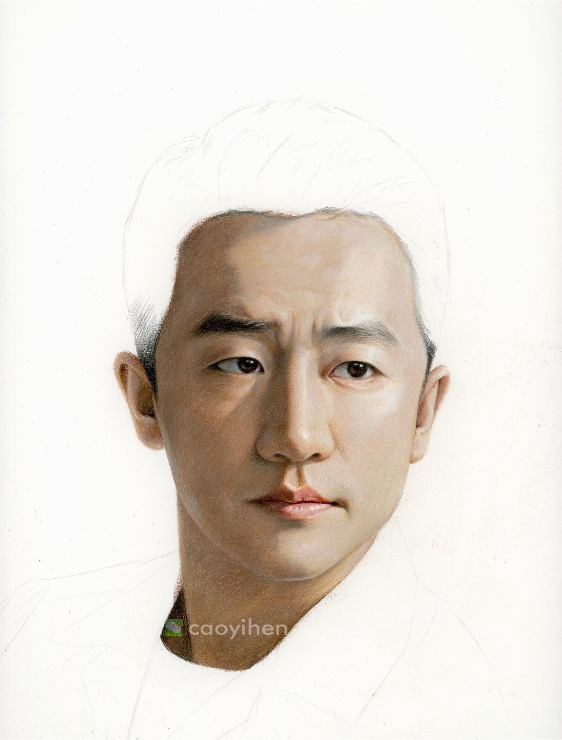 手绘黄轩，完美关系魏哲，一痕老师彩铅课（图ZMTk3NDgzNDMy） - 绘画 - 站酷设计师曹一痕原创素材 - 站酷ZCOOL