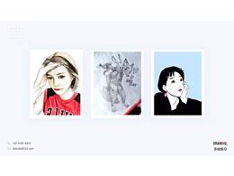 UI/平面设计作品集（含练习、临摹）