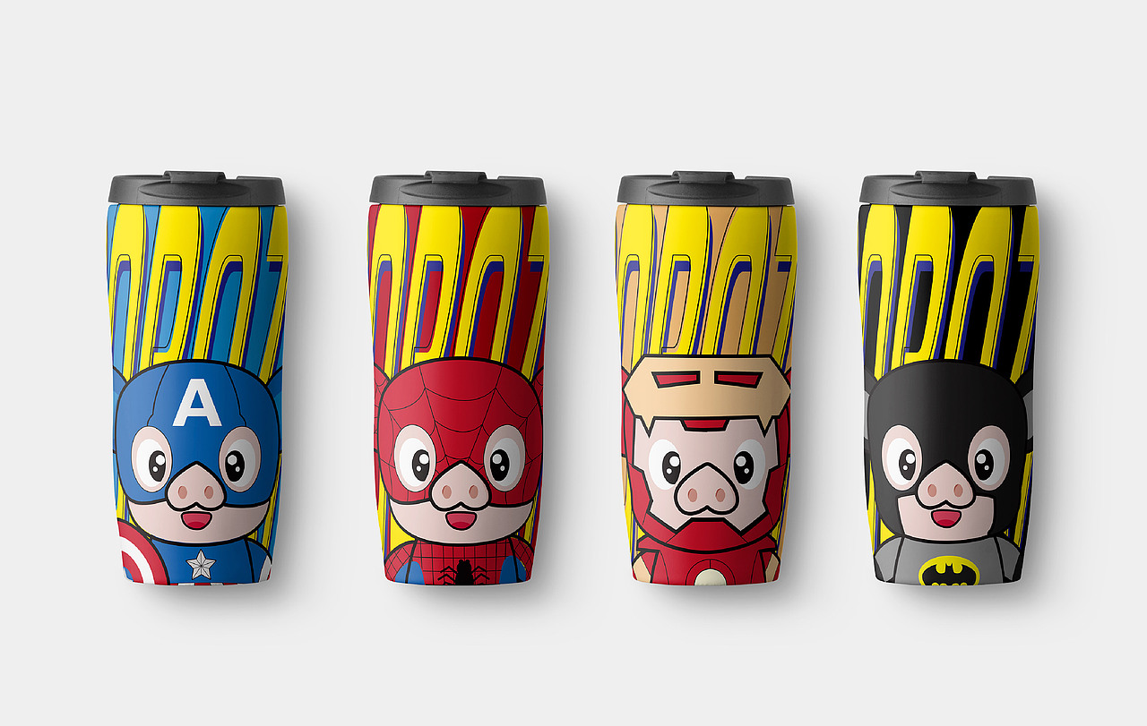 IP形象——博博豬（圖ZMTkwMTIzMjky） - IP形象 - 站酷設(shè)計(jì)師BeckyYuan_原創(chuàng)素材 - 站酷ZCOOL