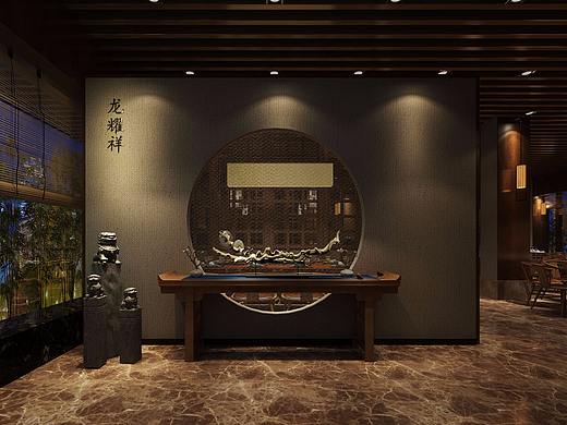 丽江龙耀祥特色酒店餐厅效果图