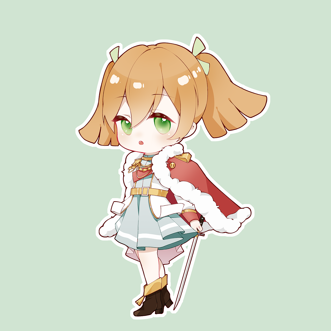 二次元Q版角色练习（图ZMjg2MjYxNzIw） - 其他动漫 - 站酷设计师Formt原创素材 - 站酷ZCOOL