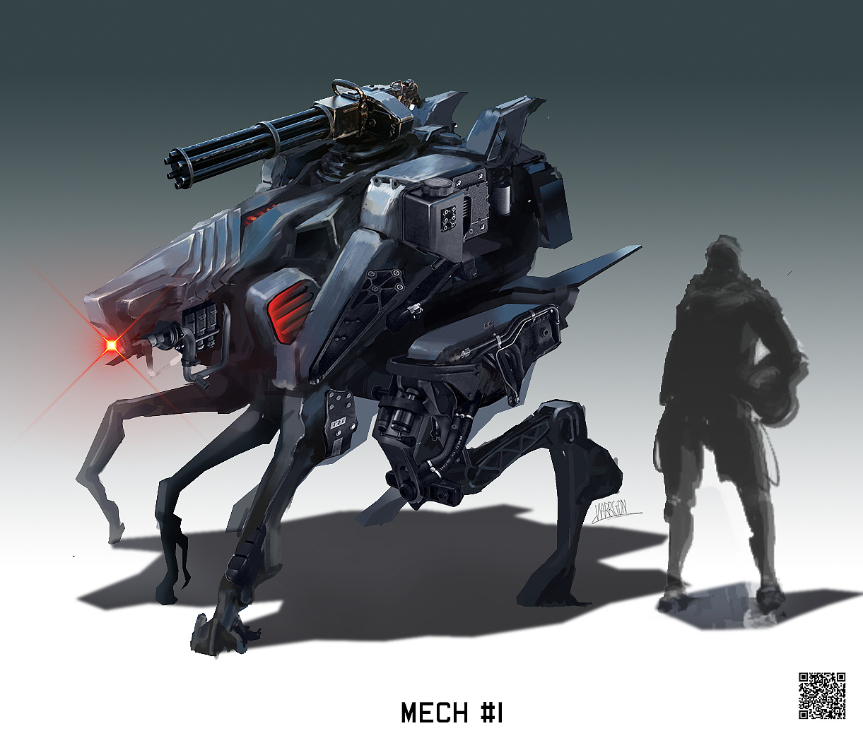 一系列的机甲概念设计