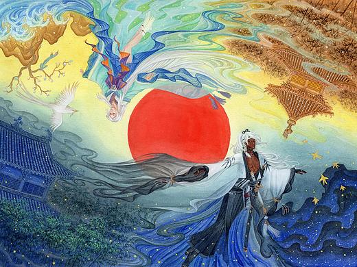 阴阳师之辉夜姬和万年竹