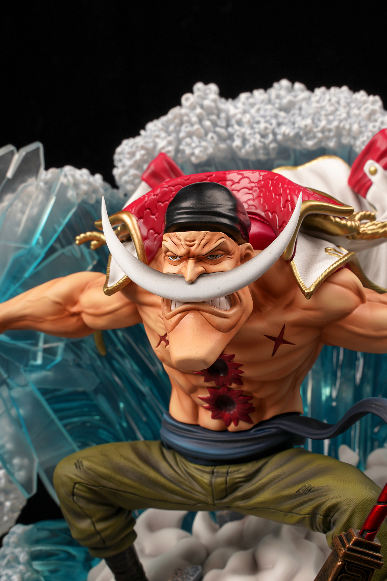 手办拍摄白胡子地表最强男人