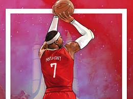 火箭新人-甜瓜-卡梅隆 安東尼