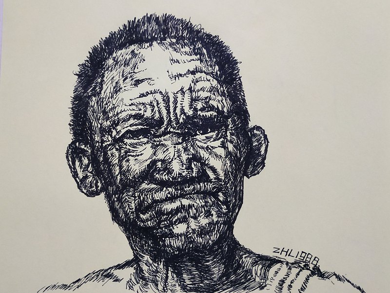 每日一画-04（2019年的作品）（图ZMjA4MjE4NTI4） - 绘画 - 站酷设计师zhl1988原创素材 - 站酷ZCOOL