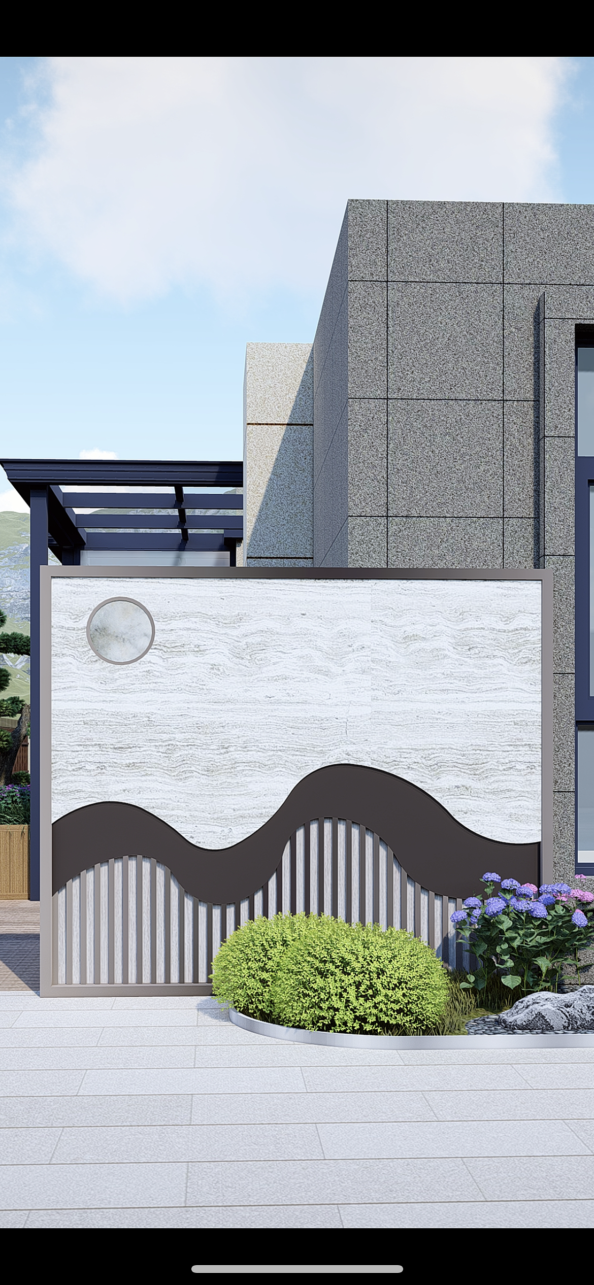 景墙 不锈钢透光石发光景墙案例|工业/产品|其他工业/产品|艺术金属