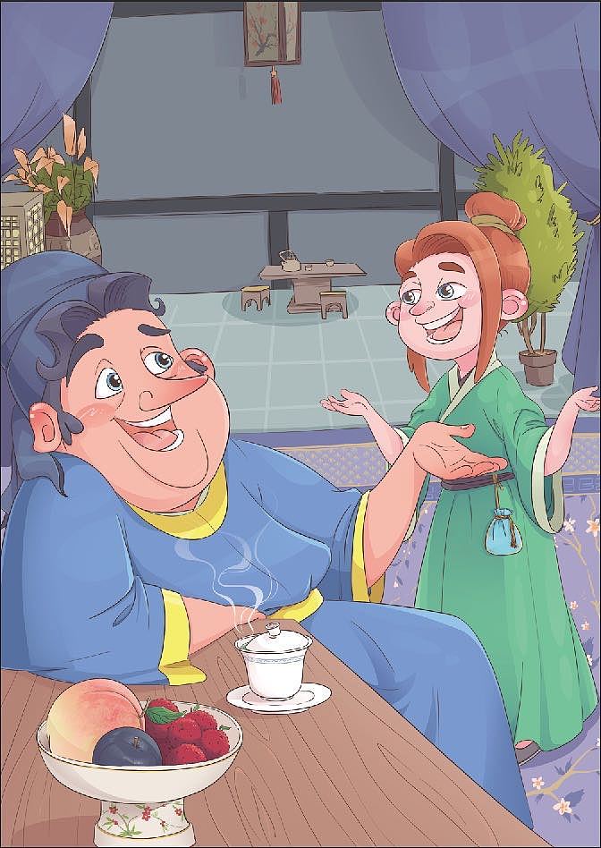 儿童古代寓言故事配图