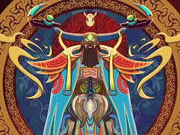 神农氏角色设计