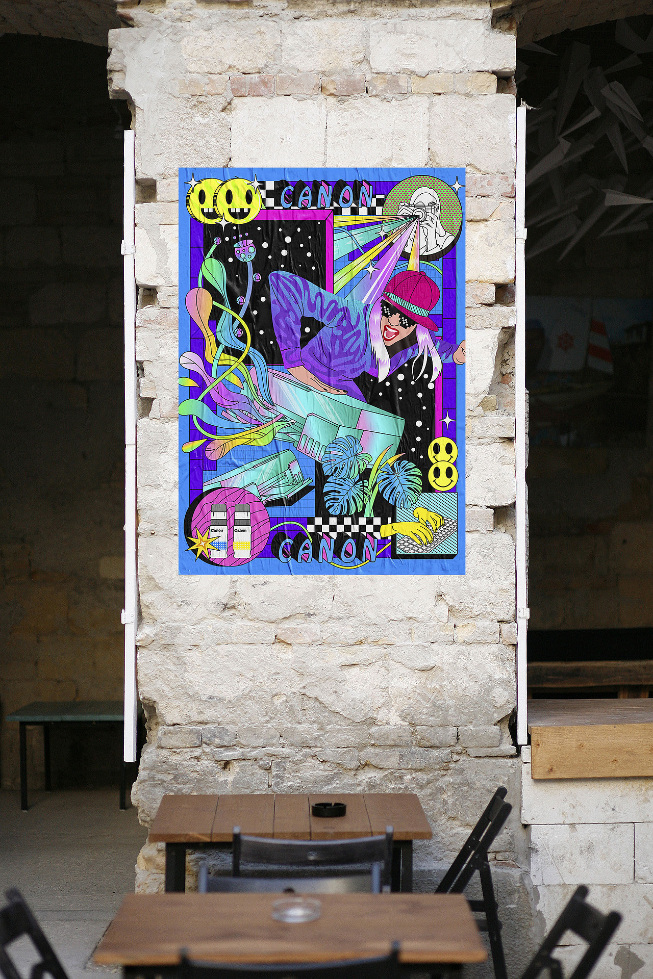 佳能视觉海报（图ZMjYwMjIzNjY0） - 创作习作 - 站酷设计师秋田映画原创素材 - 站酷ZCOOL